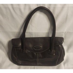 VINTAGE Tig & Co Leather BAGUETTE Purse Handbag Pocketbook VGUC